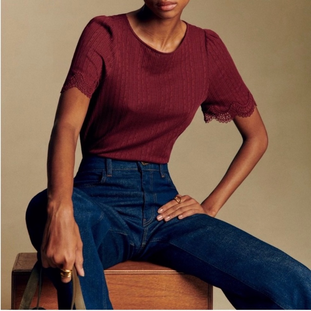 Sezane Clea top